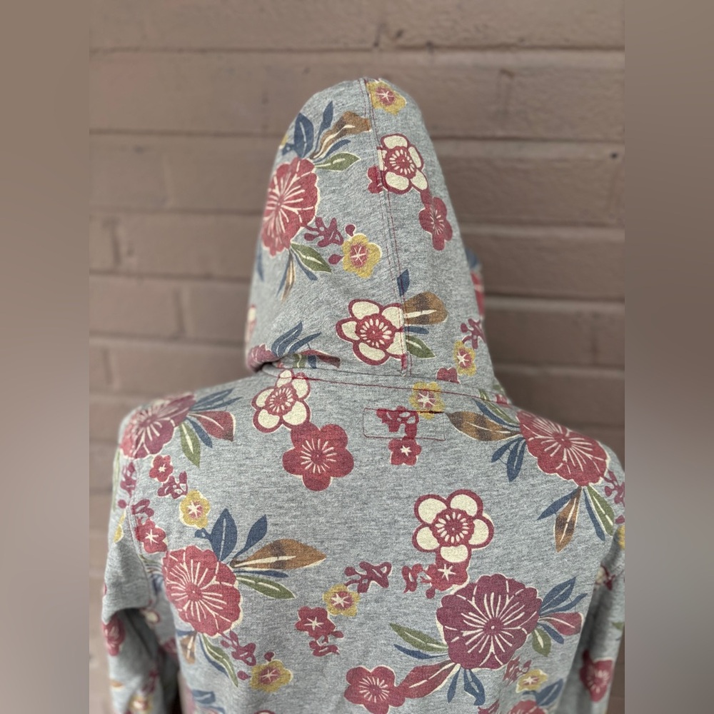 Lucky Brand Vintage Floral Print Women's Hoodie - Picture 7 of 10